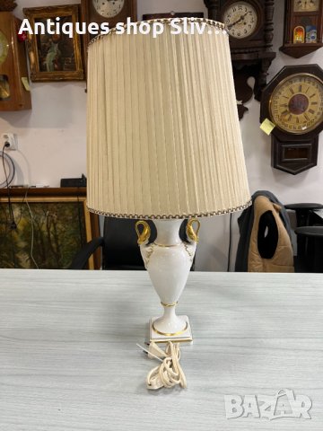 Порцеланова хощна лампа Kaiser. №4639, снимка 7 - Антикварни и старинни предмети - 42522192