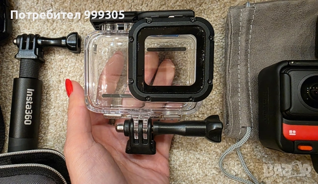 Insta360 ONE RS Twin Edition - Пълен Професионален Комплект (КАТО НОВ), снимка 8 - Камери - 54353350