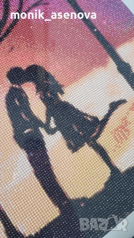 Диамантен гоблен "Влюбени" , снимка 3 - Гоблени - 52026718