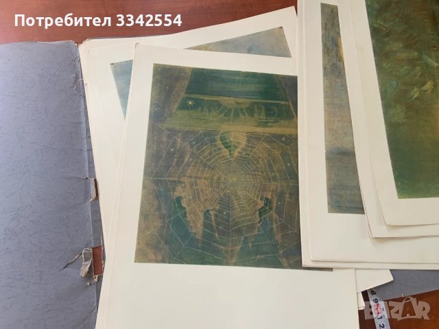 32 КАРТИНИ РЕПРОДУКЦИИ КАРТОН НА МИКАЛОЮС ЧУРЛЬОНИС, снимка 6 - Картини - 50601185