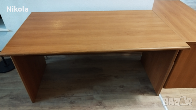 Бюро голямо  - офис маса 140/80/73см цвят дъб, снимка 15 - Бюра - 44643072