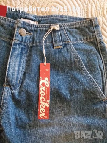 Дънки Crocker , бермуди , блуза Bik  Bok XS 158 164, снимка 5 - Дънки - 31717932