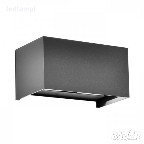 LED Стенен Осветител 24W IP65 Сив
