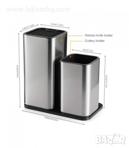 КОМБИНИРАНА ПОСТАВКА ЗА НОЖОВЕ И КУХНЕНСКИ ПРИБОРИ - код 2817, снимка 6 - Други - 33916953