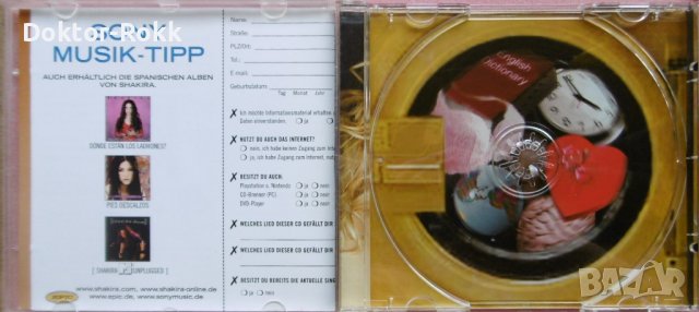 Shakira – Laundry Service (CD) 2001, снимка 3 - CD дискове - 38411666