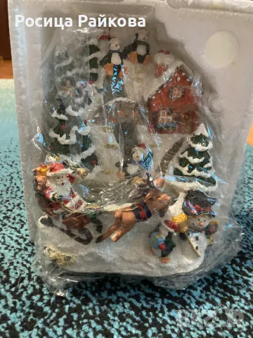 Коледна винтидж музикална/водна пързалка  на Avon, снимка 10 - Коледни подаръци - 48446339