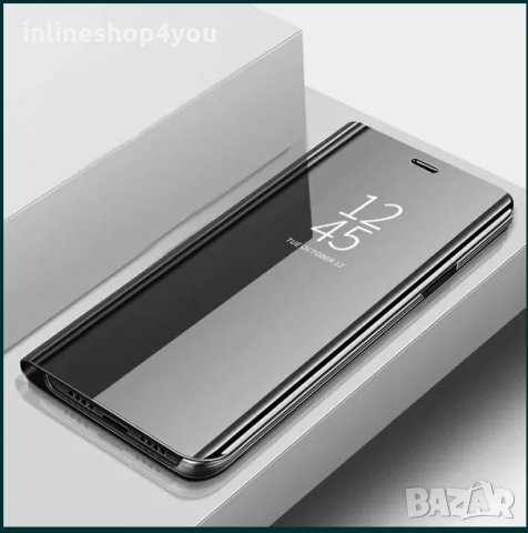 Огледален Смарт Калъф Тефтер за Huawei P Smart 2021 / P40 Lite / E, снимка 8 - Калъфи, кейсове - 31895434