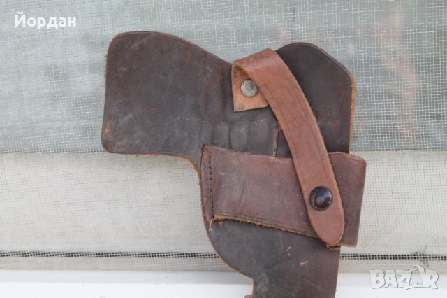 Кожен кобур за пистолет, снимка 2 - Антикварни и старинни предмети - 38085249