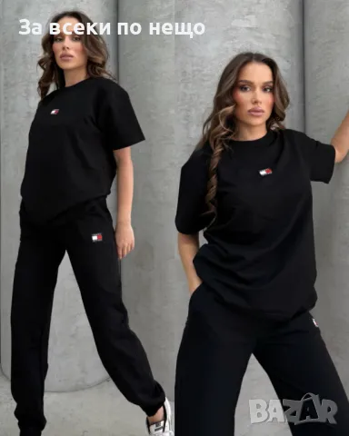 Tommy Hilfiger Дамски Спортен Комплект🔝Дамски Спортен Екип Томи Хилфигер Код A448, снимка 2 - Комплекти - 49900024