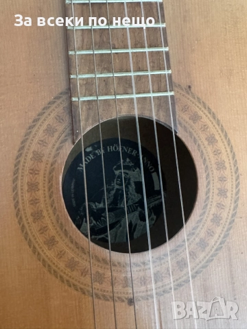Акустична китара + калъф , Немска китара ''Hofner'', снимка 6 - Китари - 55887429
