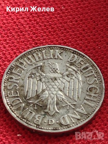 КОЛЕКЦИОНЕРСКА МОНЕТА 1 Дойче марка 1956г. МНОГО РЯДКА ГОДИНА ЗА ЦЕНИТЕЛИ 35930, снимка 6 - Нумизматика и бонистика - 39346384