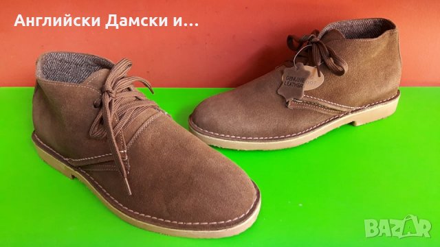 Английски мъжки обувки естествена кожа-5 цвята, снимка 9 - Ежедневни обувки - 29526290