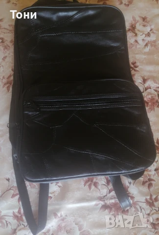 Нова Кожена Дамска Раница , снимка 2 - Раници - 50925261