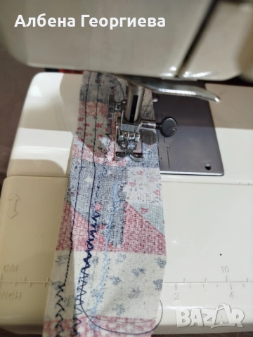 Механична шевна машина TOYOTA EX 490, снимка 7 - Шевни машини - 52583000