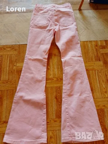 Като нови!Розови дънки тип юкейски , снимка 11 - Дънки - 49541445