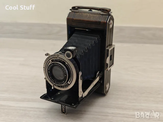 Фотоапарат Kodak 620 с обектив Kodak-Anastigmat f: 4,5 F = 10,5 cm