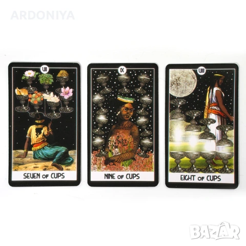The Intuitive Night Goddess Tarot - карти Таро, снимка 15 - Езотерика - 54161357