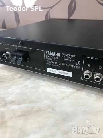 Yamaha TX-550 fm tuner radio, снимка 9 - Радиокасетофони, транзистори - 55727342