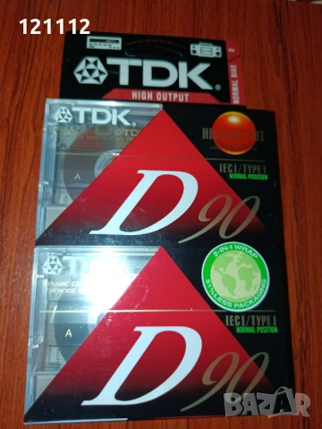 Аудио касети TDK D 90 ., снимка 2 - Аудио касети - 54057863