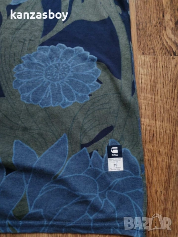 g-star - страхотна дамска тениска КАТО НОВА L, снимка 5 - Тениски - 53910348