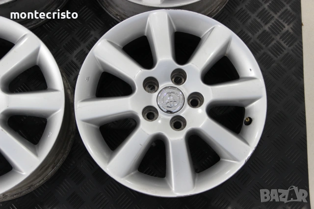 Алуминиеви джанти Toyota Avensis T25 T250 (2003-2009г.) 16 цола / 54.1 / 5x100 / 42611-05230, снимка 9 - Гуми и джанти - 53933187