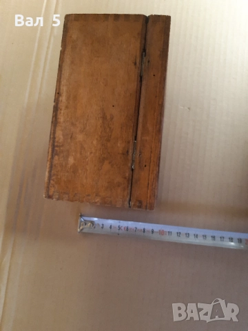 Рисувана дървена кутия за стар будилник - Царство България, снимка 7 - Антикварни и старинни предмети - 52344638