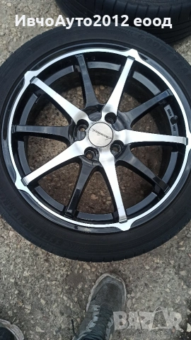 Алуминиеви джанти 17 Toyota Yaris Honda jazz opel, снимка 9 - Гуми и джанти - 53987141