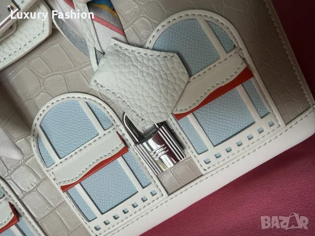Дамска чанта Hermes Birkin, снимка 10 - Чанти - 56213149