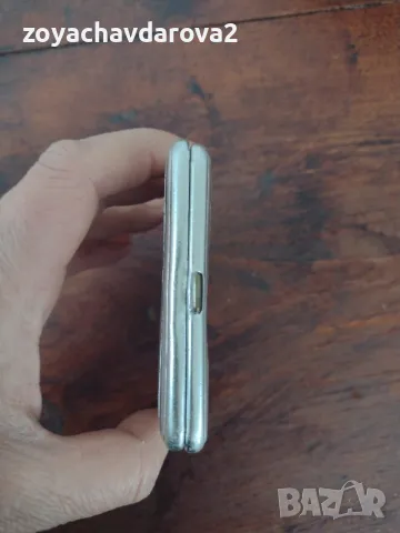 СТАРА РУСКА ЮБИЛЕЙНА ТАБАКЕРА ЗА ЦИГАРИ. СПУТНИК  3 - 1958 Г., снимка 5 - Антикварни и старинни предмети - 49281486