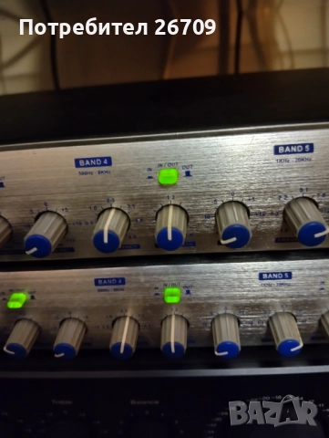 Два Параметрични еквалайзера equalizer 5 банда ALTO Q, снимка 7 - Еквалайзери - 51924727