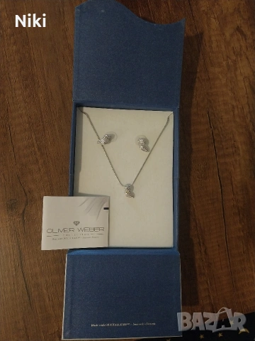 Колие, колие с обеци комплект.