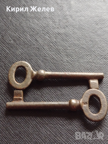 Два стари ключа от соца за КОЛЕКЦИЯ ДЕКОРАЦИЯ БИТОВ КЪТ 41021, снимка 5 - Други ценни предмети - 44709644