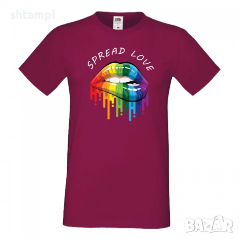 Мъжка тениска Spread Love Прайд,Празник.Повод,Изненада, снимка 10 - Тениски - 37105309