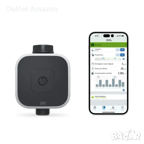 Eve Aqua интелигентен контролер за  вода 3-то поколение , снимка 3 - Напояване - 47858834