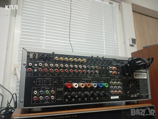 7.1 канален ресивър HARMAN KARDON AVR-335, снимка 10 - Ресийвъри, усилватели, смесителни пултове - 53151149