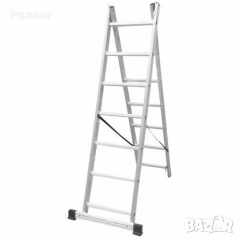 ДВУСТРАННА АЛУМ.СТЪЛБА DRABEST 2X7 125 КГ