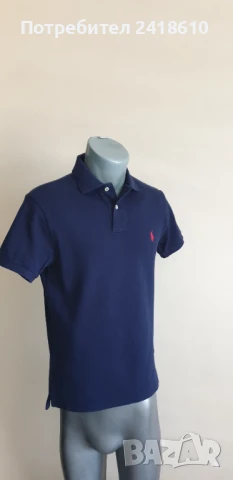 POLO Ralph Lauren Pique Cotton Slim Fit Mens Size S  ОРИГИНАЛ! Мъжка Тениска!, снимка 6 - Тениски - 50822537