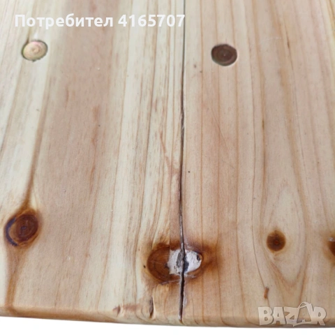 С ДЕФЕКТ - Сгъваем комплект градинска маса с 2 пейки - От чамово дърво - С ДЕФЕКТ виж снимките, снимка 4 - Градински мебели, декорация  - 53997408