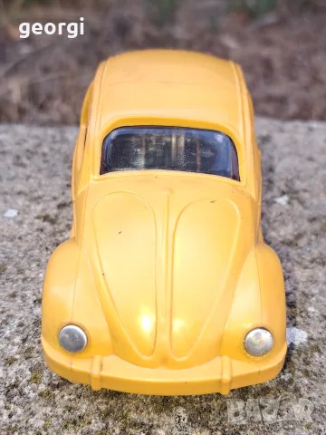 ретро играчка VW Beetle с механизъм, снимка 6 - Колекции - 56041090