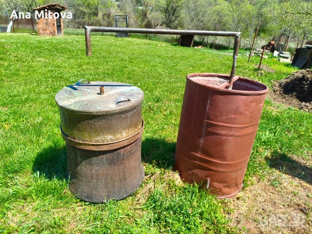 Меден комплект, казан 120 л, снимка 5 - Други стоки за дома - 52189398