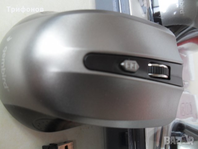 МИШКА НОВА безжична гейм ОРИГИНАЛ «Gembird»ХОЛАНДИЯ, 2.4 Ghz, 1600 DPI, за компютър / лаптоп, игра , снимка 5 - Клавиатури и мишки - 34316755