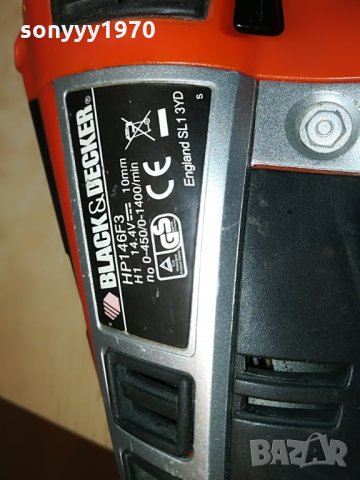 black & decker-машина и батерия-внос швеицария, снимка 11 - Винтоверти - 29173730