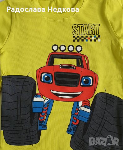 Блуза Пламъчко 3 /Зелена/ - 122 см, снимка 2 - Детски Блузи и туники - 31771643