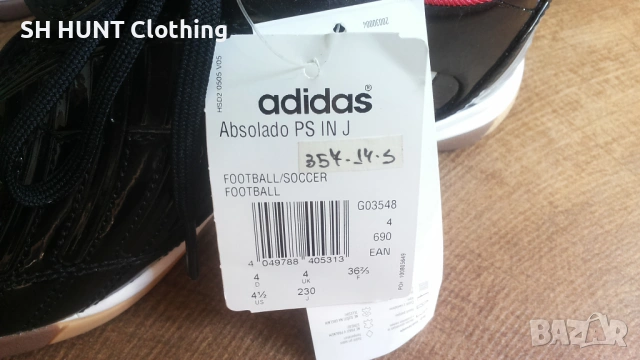 Adidas PREDATOR Absolado Football Shoes Размер EUR 36 2/3 / UK 4 детски за футбол 357-14-S, снимка 9 - Футбол - 53115330