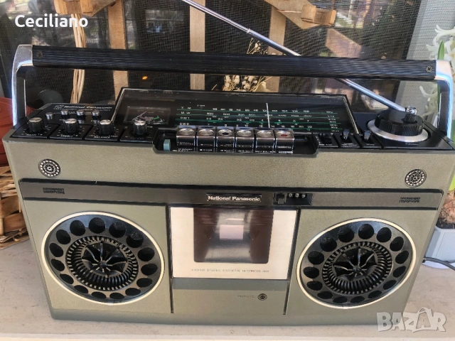 Радиокасетофон National Panasonic RS-466  (Japan-1975)