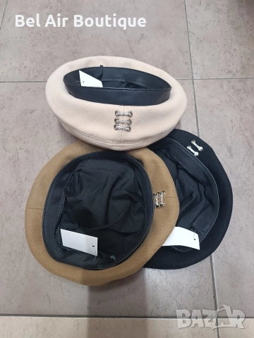 Дамска шапка, барета, снимка 2 - Шапки - 52644144