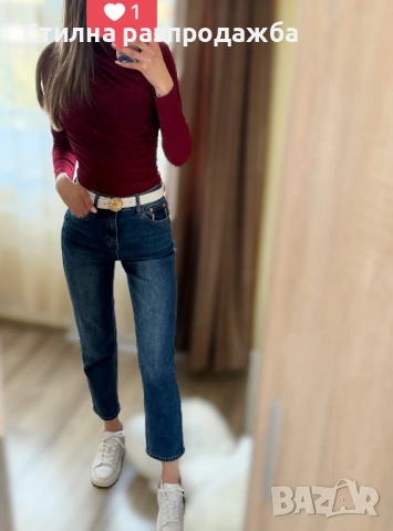 ✨ Тъмно сини дънки – като нови! ✨