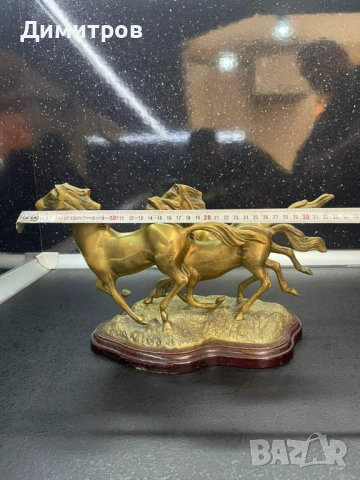 Бронзова композиция пластика , снимка 4 - Антикварни и старинни предмети - 48035219