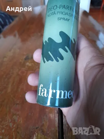 Стар дезодорант Farmec, снимка 3 - Други ценни предмети - 48207457