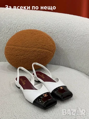 Chanel Елегантни Дамски Обувки На Нисък Ток С Каишка И Квадратна Форма На Пръстите-5 Цв. Код SEM-777, снимка 7 - Дамски обувки на ток - 56120902